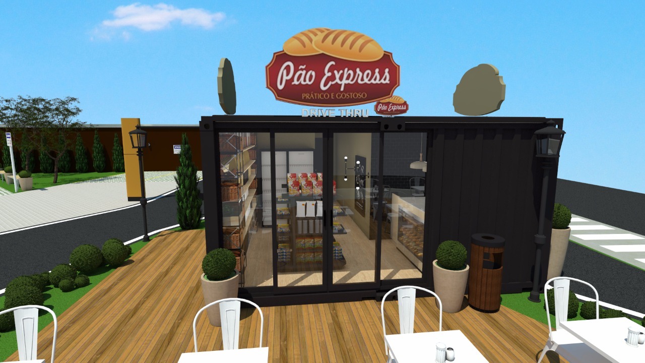 PADARIA DRIVE THRU 75m² – Ekontainers